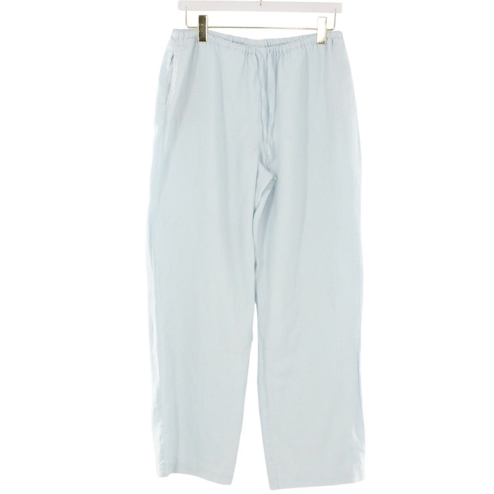 Express Linen Pants Drawstring Elastic Waist Size… - image 1